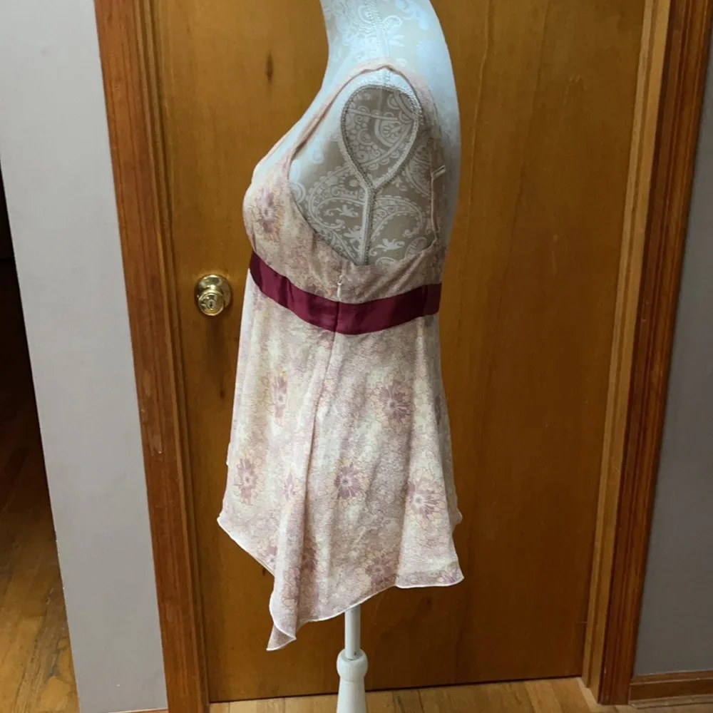 NWOT GAP silk babydoll tunic. Size 8 - Picture 3 of 5